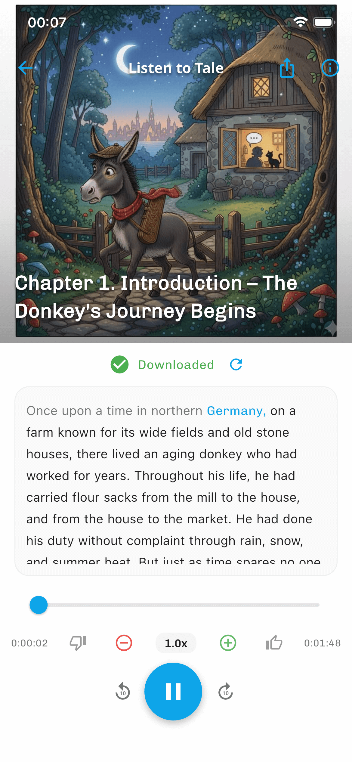 DreamTales screenshot - discover